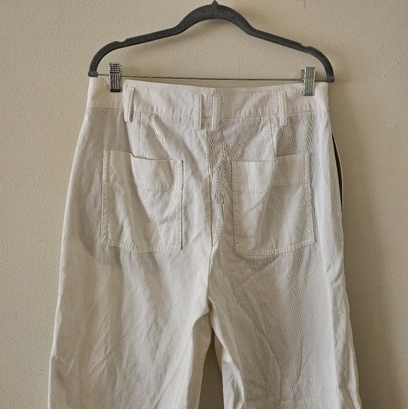 Vince Cotton Straight Leg Trouser Size 12 - Picture 6 of 7